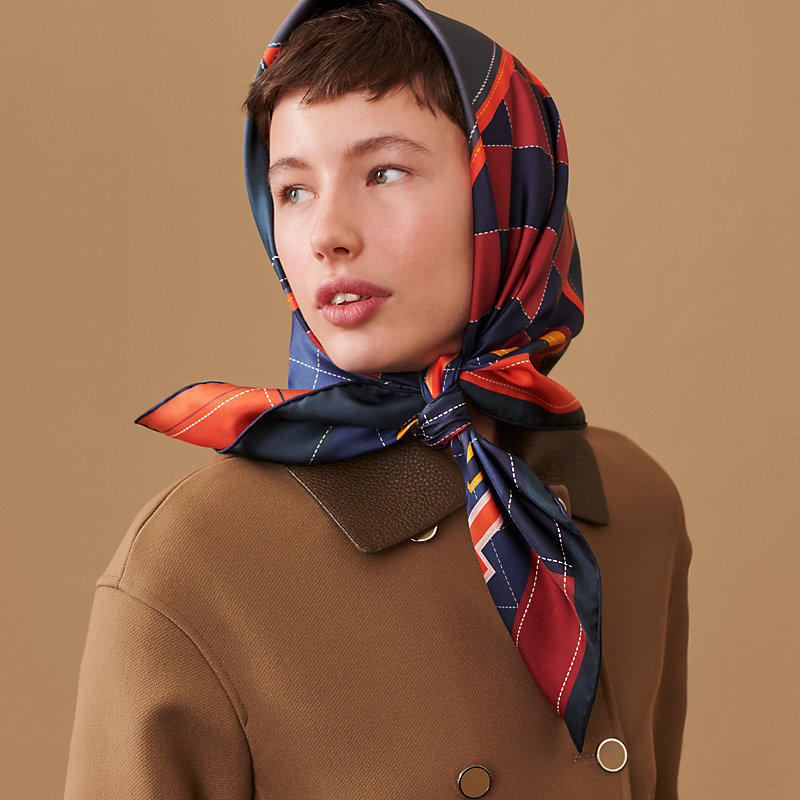 Tapis de Selle double face scarf 90 | Hermès USA